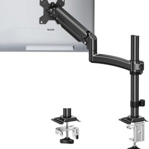 Freelift Full-Motion Monitor Arm Mount for 32/27/24/22 Inch Displays - Height Adjustable Desk Stand, Supports |4-22lbs -
